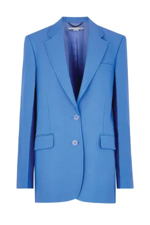 Womens Stella Mccartney Stella McCartney Twill Tailoring Blazer - Cornflower Blue