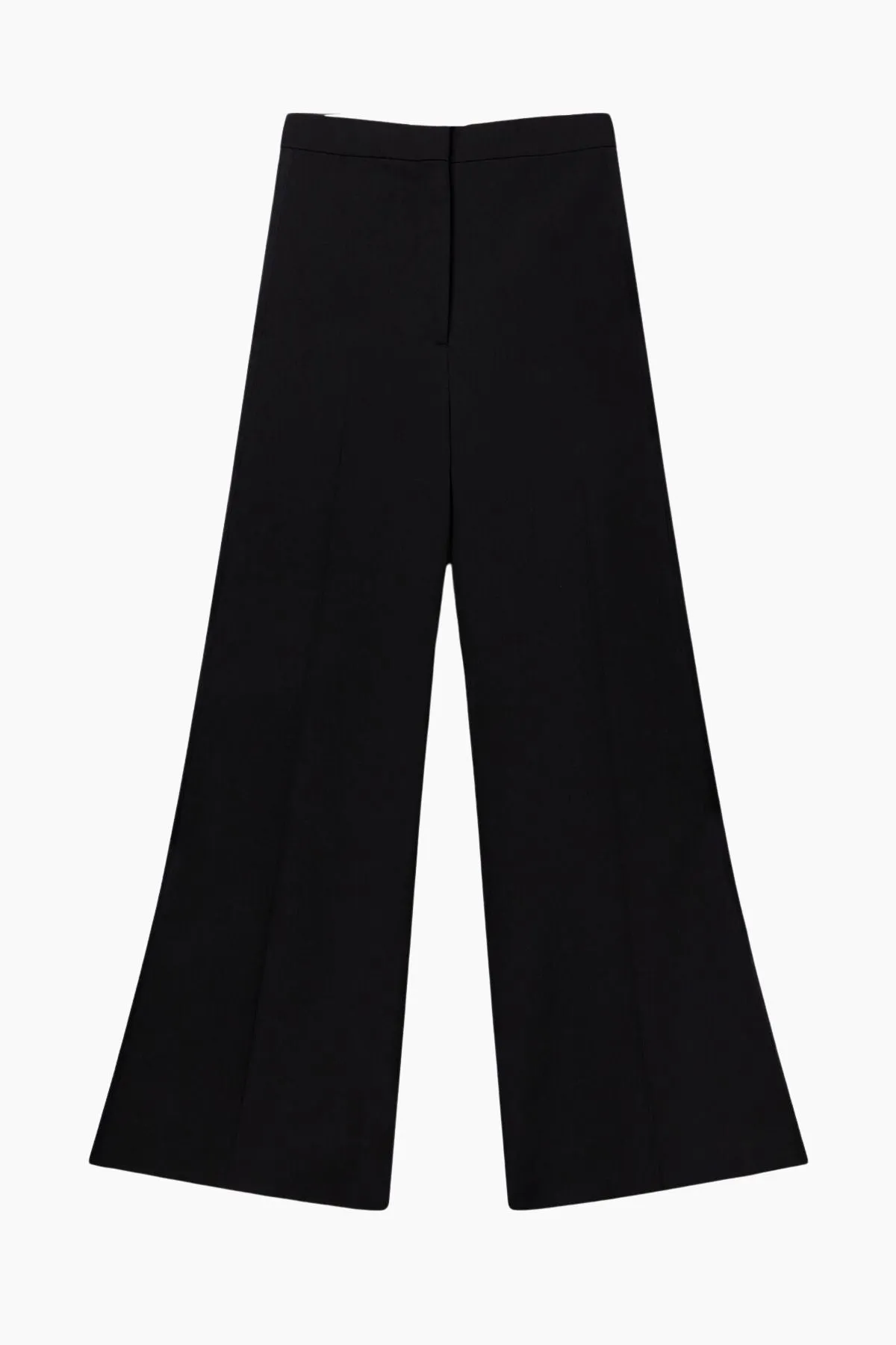 Womens Stella Mccartney Stella McCartney Wool Tuxedo Trousers - Black