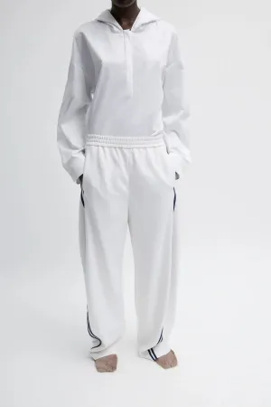Womens Tibi Tibi Active Knit Winslow Pant - White