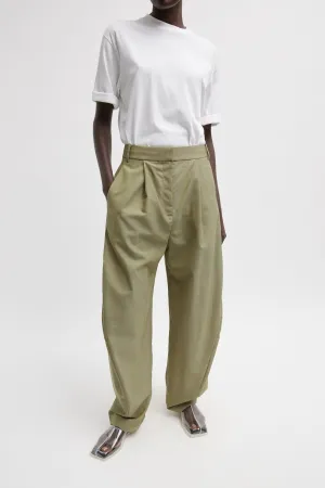 Womens Tibi Tibi Amelia Glenplaid Simon Trouser - Green Multi