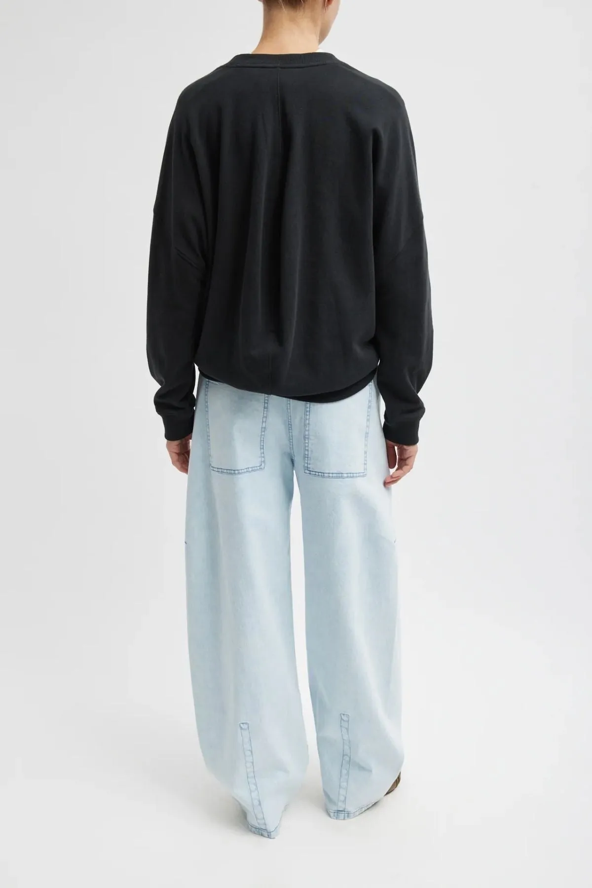 Womens Tibi Tibi Bleached Denim Sid Jean - Bleached Denim