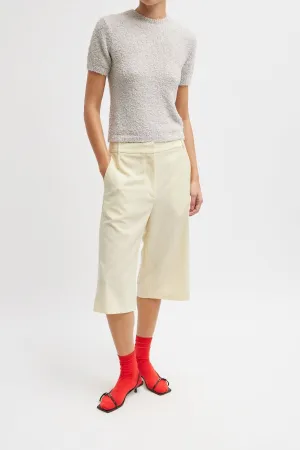 Womens Tibi Tibi Serviette Baby T-Shirt - Grey