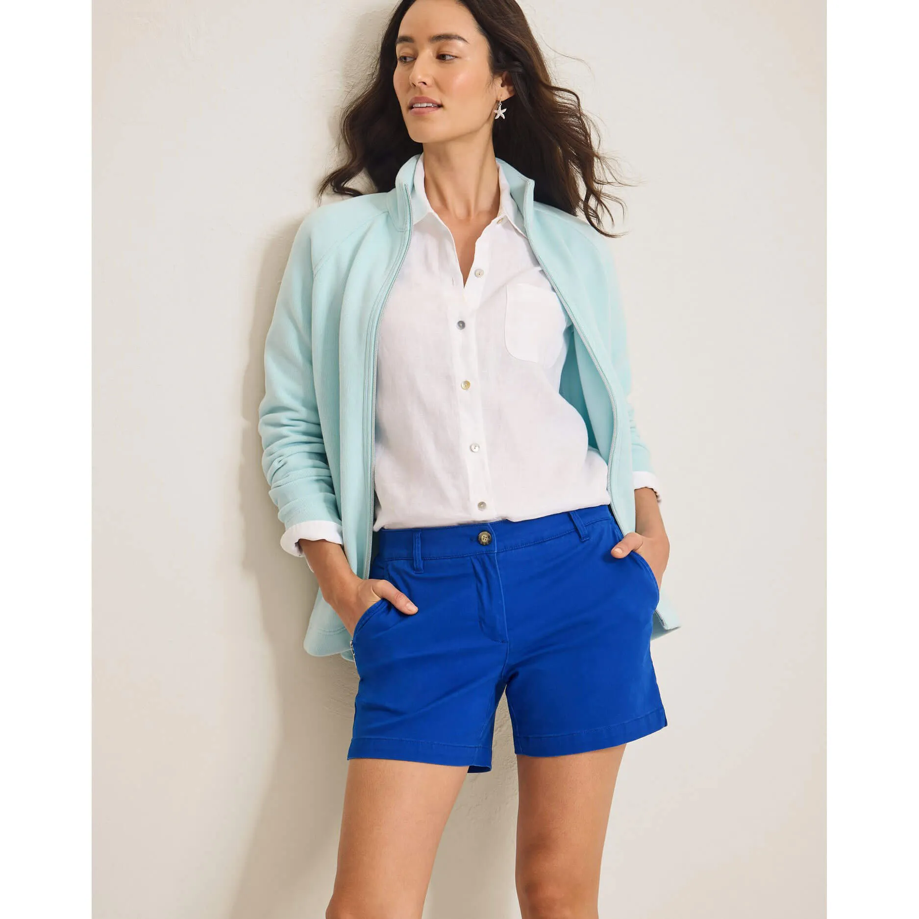 Womens Tommy Bahama Sportswear Tommy Bahama Women's 5-Inch Boracay Shorts - Cobalt Haze