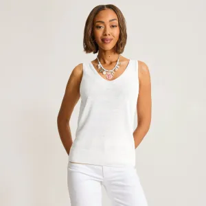 Womens Tommy Bahama Sportswear Tommy Bahama Women's Addison Tank Top - White
