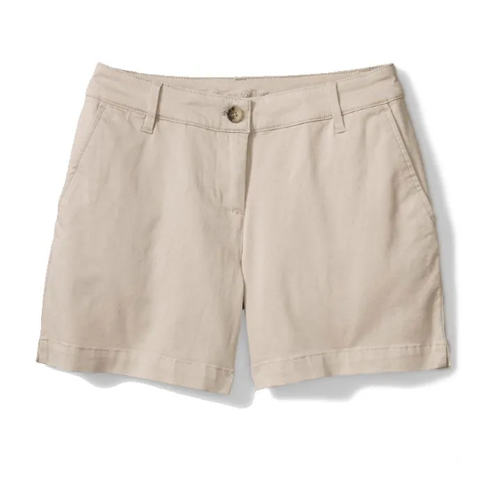 Womens Tommy Bahama Sportswear Tommy Bahama Women's Boracay 5-Inch Shorts - Khaki Sand