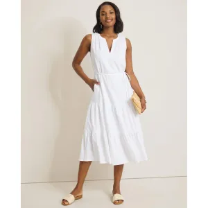 Womens Tommy Bahama Sportswear Tommy Bahama Women's Coastal Tide Sleeveless Sun Dress - White