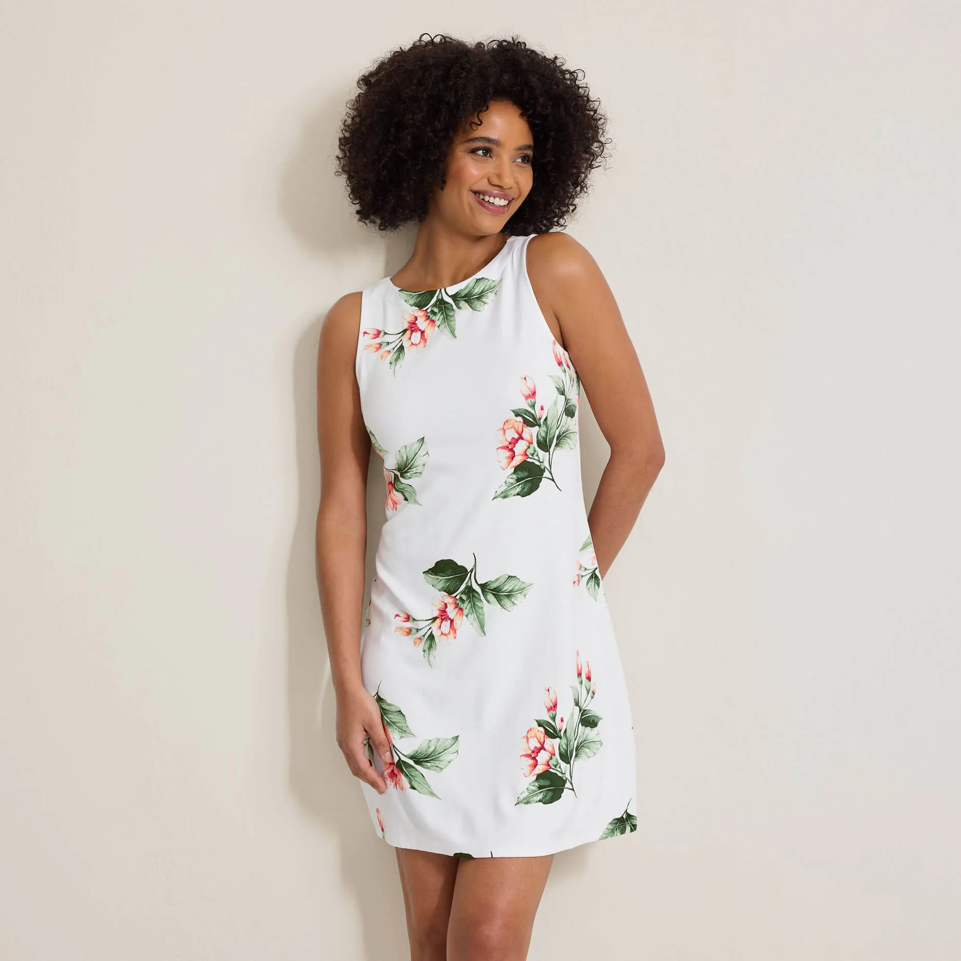 Womens Tommy Bahama Sportswear Tommy Bahama Women's Darcy Florentina Flourish Dress - White