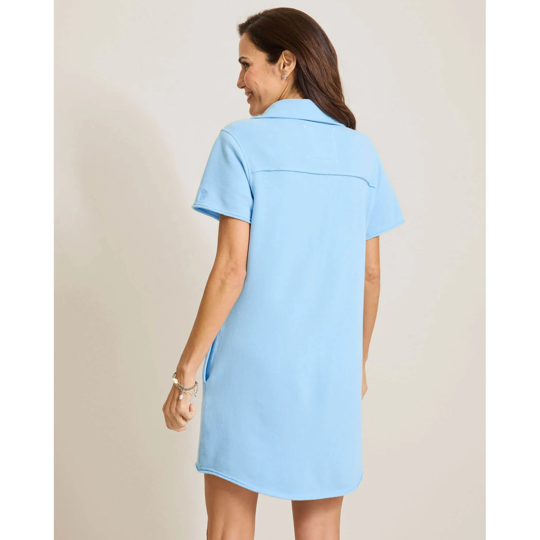 Womens Tommy Bahama Sportswear Tommy Bahama Women's Marina Del Mar Dress - Chambray Blue