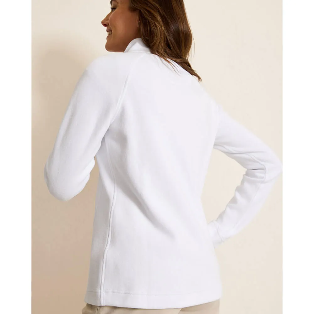 Womens Tommy Bahama Sportswear Tommy Bahama Women's New Aruba Half Zip Sweatshirt - White*