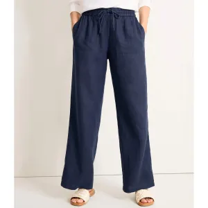 Womens Tommy Bahama Sportswear Tommy Bahama Women's Two Palms Easy Linen Pants - Coastline