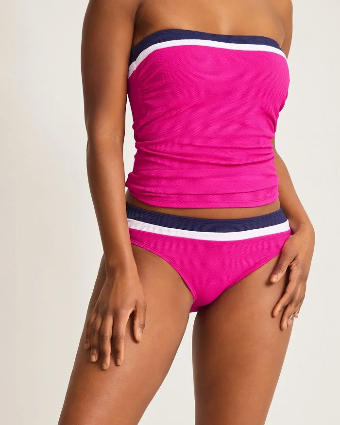 Womens Tommy Bahama Swimwear Tommy Bahama Island Cays Colorblock Hipster Bottom - Pink Maui