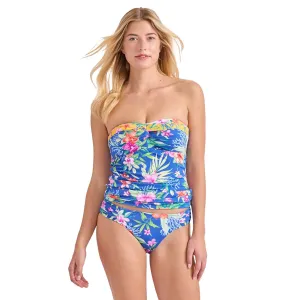 Womens Tommy Bahama Swimwear Tommy Bahama Isola Vita Shirred Bandini Top - Palace Blue